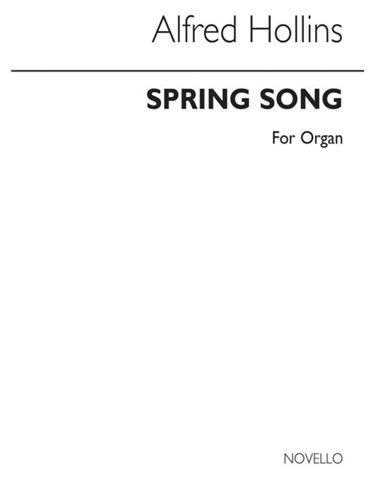 Hollins Spring Song Organ(Arc) (Softcover Book)