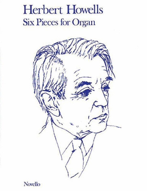 Howells 6 Pieces Organ (Softcover Book/CD)