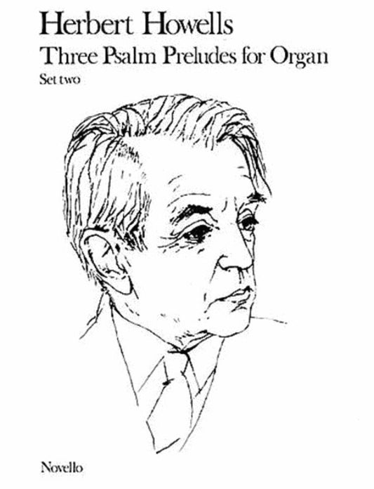 Howells 3 Psalm Preludes Set 2 Organ (Softcover Book/CD)