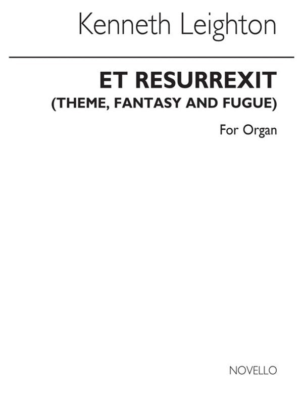 Leighton Et Resurrexit Organ(Arc) (Softcover Book)