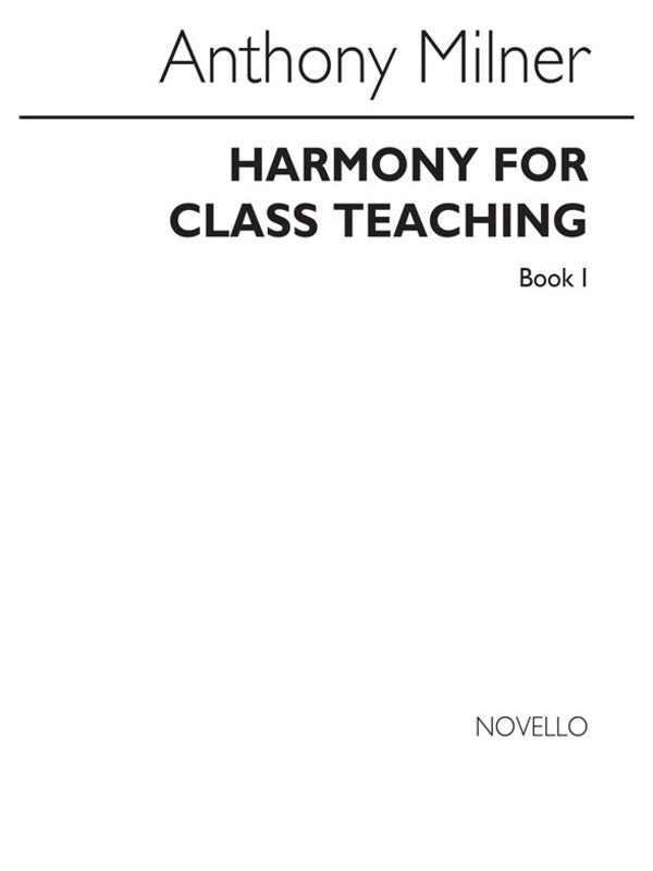 Milner Harmony Class Teaching Book.1