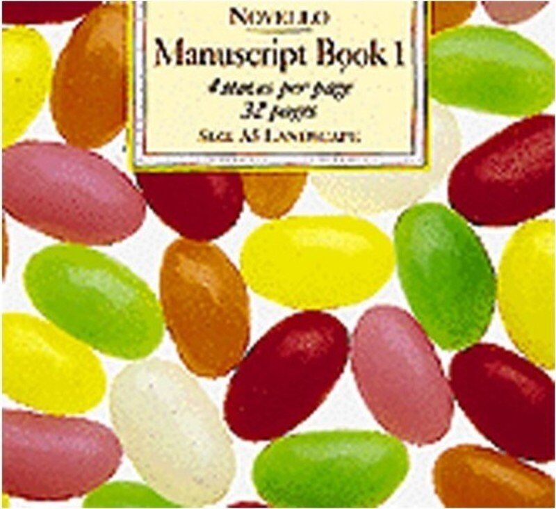 Novello Manuscript Book 1 A5 4 Stave 32 Pages