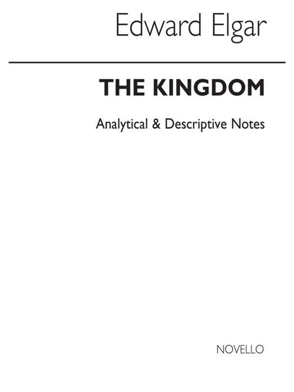 Elgar Kingdom Words With Analytical Note