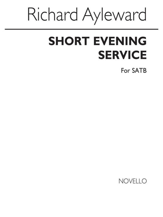 Short Evening Service SATB