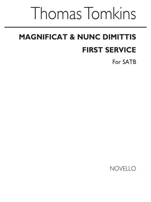 Magnificat & Nunc Dimittis SATB