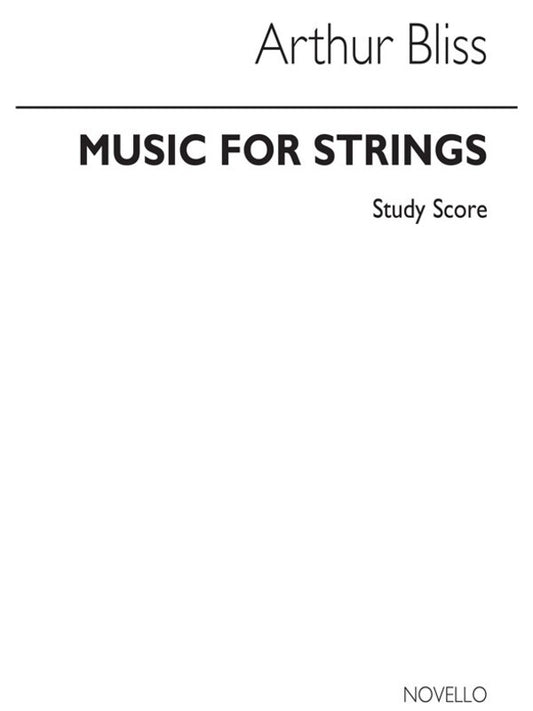 Bliss Music For Strings Miniscore (Softcover Book)
