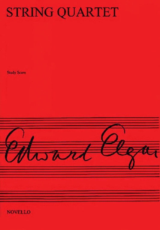 Elgar String Quartet Study Score Book