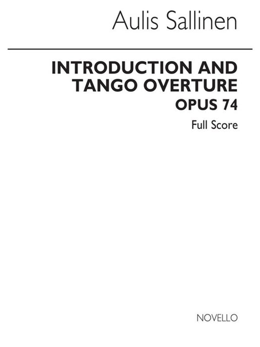Sallinen Intro/Tango Overture Op 74Score