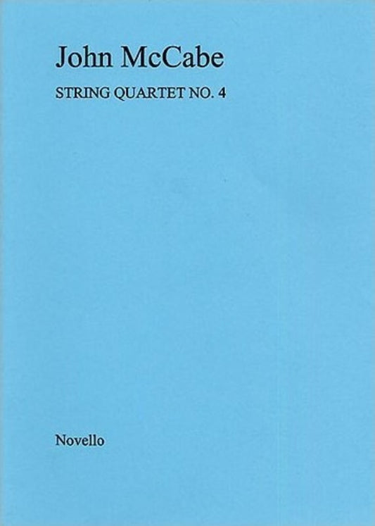 Mccabe String Quartet N.4 Score Book