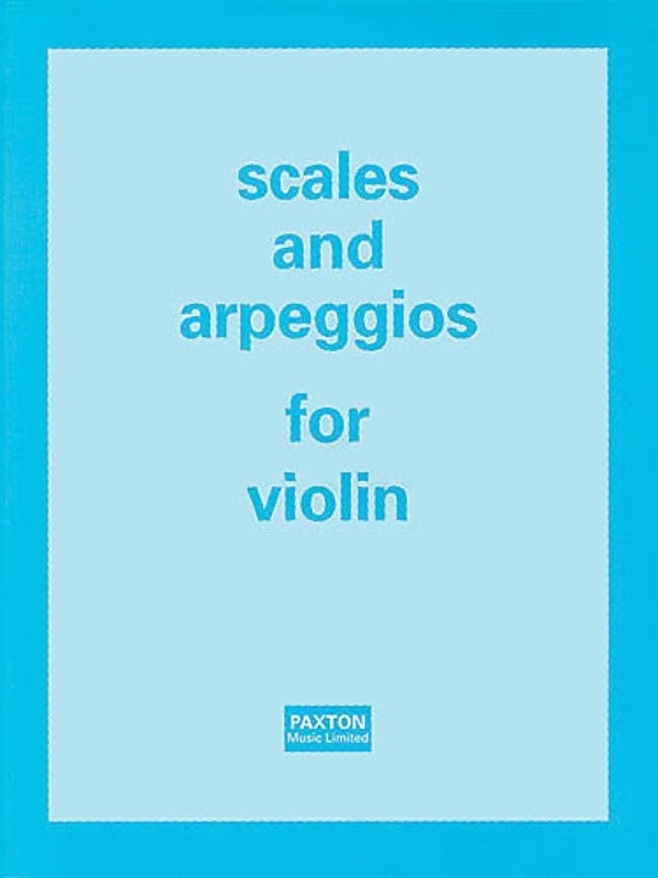 Scales And Arpeggios For Violin (Softcover Book)