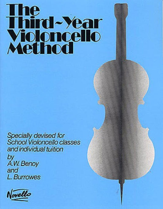 Benoy - Third Year Cello Method (Softcover Book)