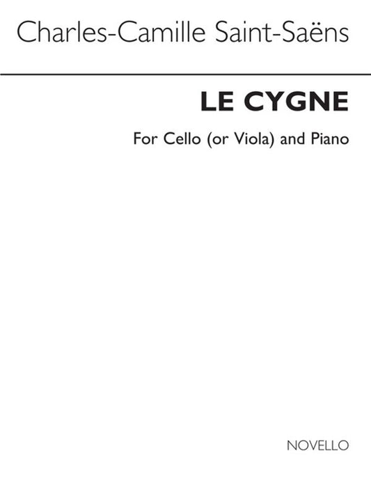 Saint Saens Swan Cel/Vla/Piano(Arc) (Softcover Book)