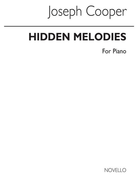 Cooper Hidden Melodies Piano(Arc) (Softcover Book)