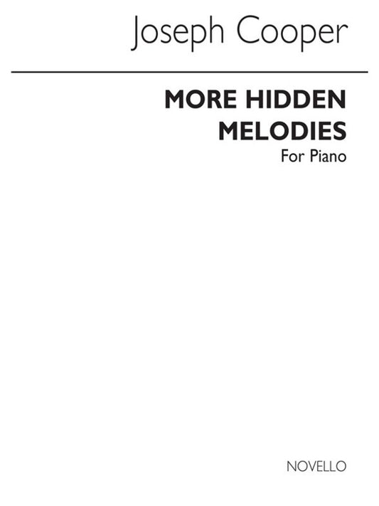 Cooper More Hidden Melodies Piano(Arc) (Softcover Book)