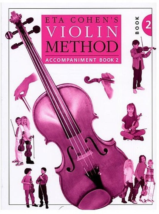 Eta Cohen Violin Method Book 2 Piano Accompaniment (Softcover Book)