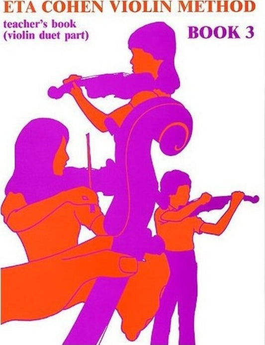 Eta Cohen Violin Method Book 3 Teacher Book (Softcover Book)