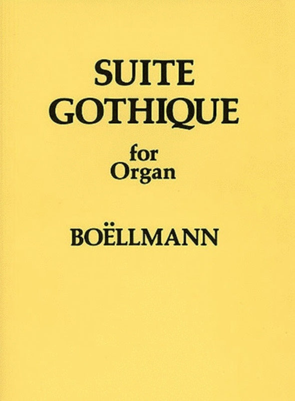 Boellmann Suite Gothique Organ (Softcover Book)