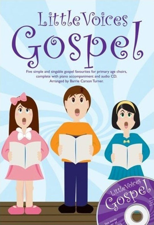 Little Voices Gospel 2 Part Piano Book OLA