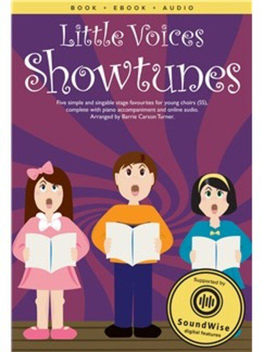 Little Voices Showtunes 2-Part Choral Book with Piano Accompaniment