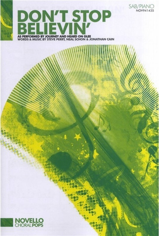 Dont Stop Believin Sab/Piano (Octavo) Book