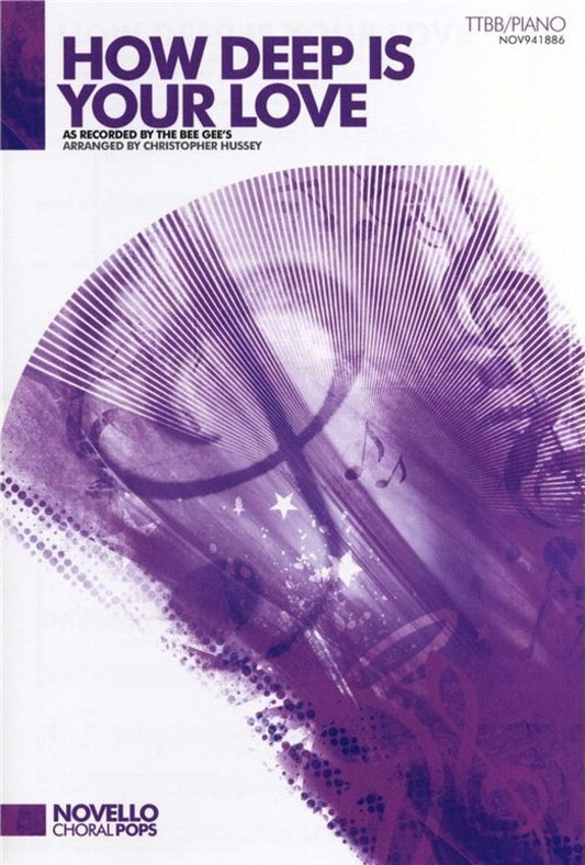 How Deep Is Your Love TTBB/Piano (Octavo) Book