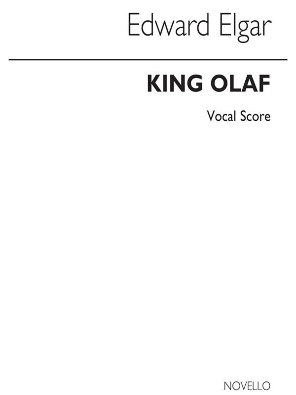 Elgar Scenes From The Saga Of King Olaf Score