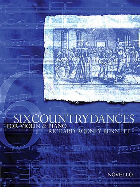 Bennett 6 Country Dances Violin/Piano (Softcover Book)