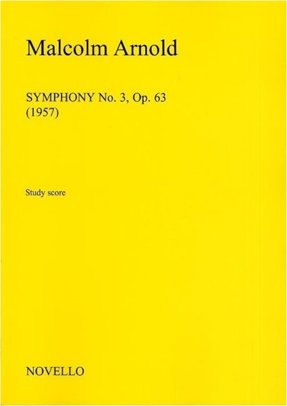 Arnold Symphony No3 Op63(1957) Sc