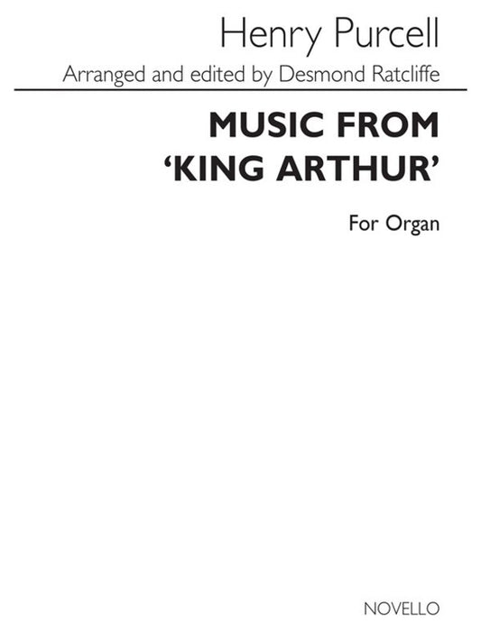 Purcell Music King Arthur Organ (Softcover Book)
