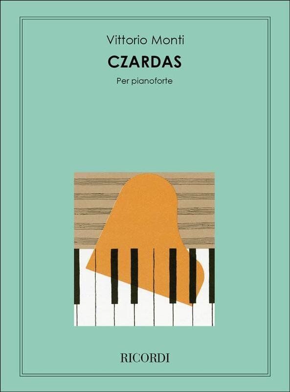 Monti - Czardas Piano Solo, Vittorio Monti, Ricordi, Piano No. 1
