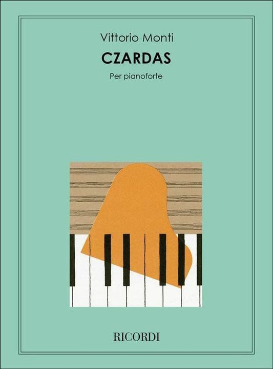 Monti - Czardas Piano Solo, Vittorio Monti, Ricordi, Piano No. 1