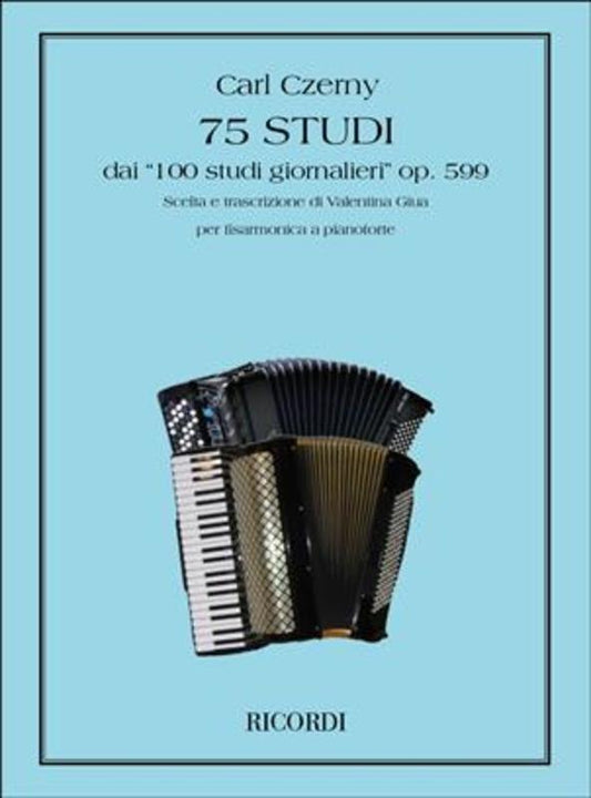75 Studi Dai 100 Studi Giornalie Op 599 Accordion Book