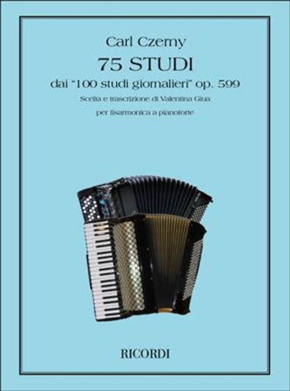 75 Studi Dai 100 Studi Giornalie Op 599 Accordion Book — view 2