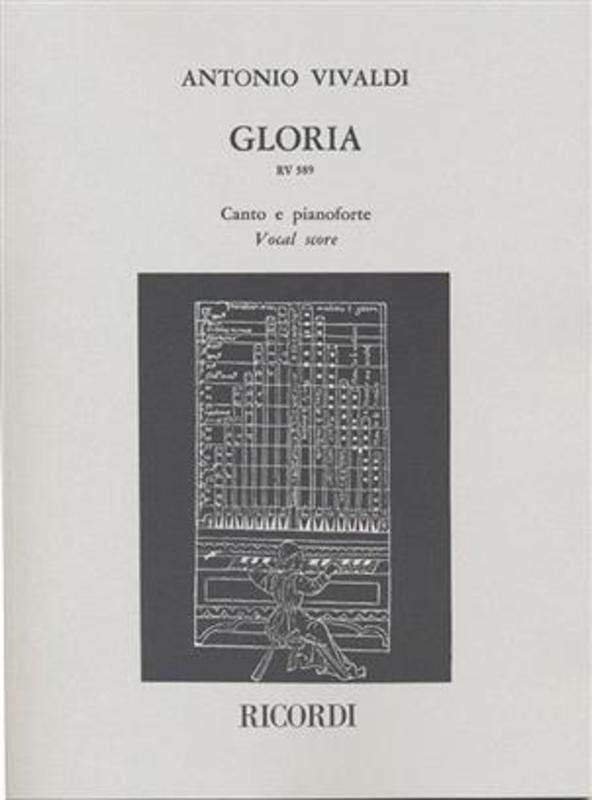 Vivaldi: Gloria RV 589 — Vocal Score, ed. Malipiero (Ricordi)