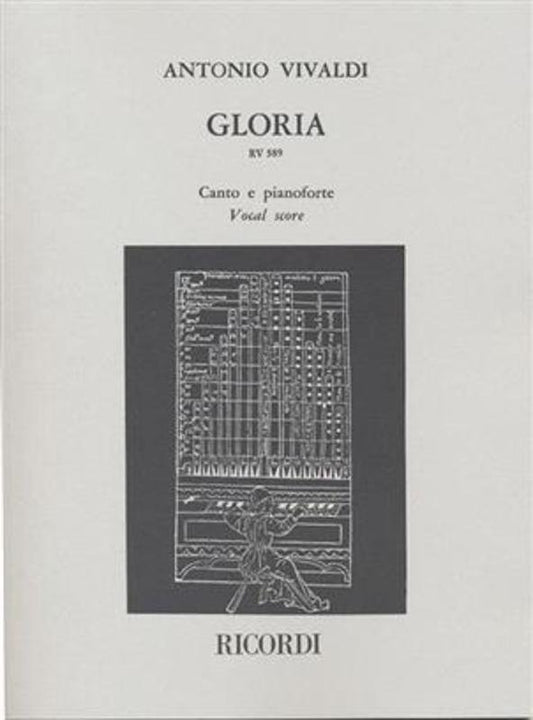 Vivaldi: Gloria RV 589 — Vocal Score, ed. Malipiero (Ricordi)