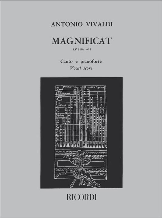 Magnificat Cantico Rv 610A / 611 Vocal Score Book