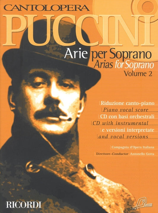 Sing The Opera Puccini Arias For Sop Vol 2 W/CD Book