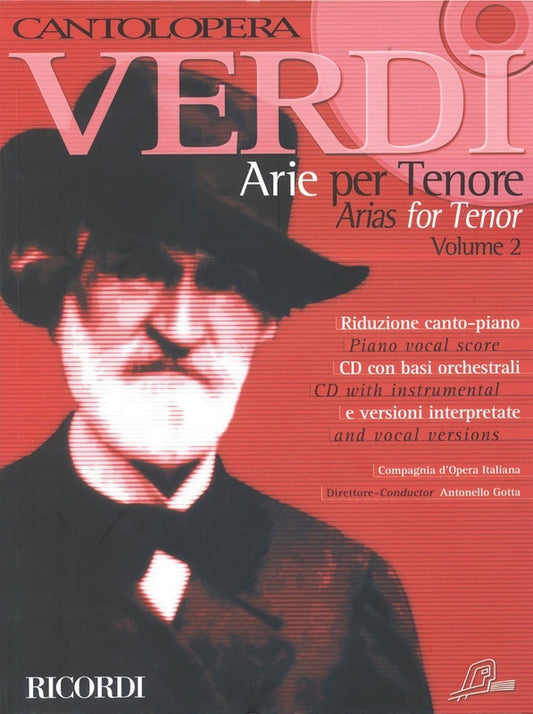 Sing The Opera Verdi Arias For Ten Vol 2 W/CD Book