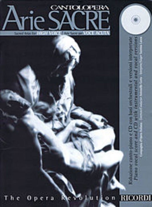 Arie Sacre For High Voice Cantolopera Book/CD Book