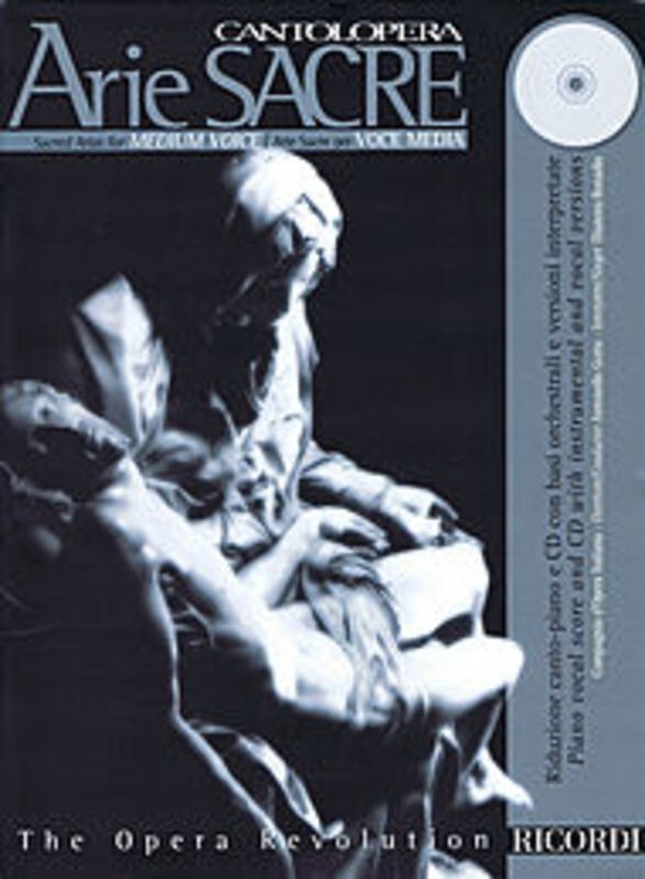 Arie Sacre For Medium Voice Cantolopera Book/CD Book