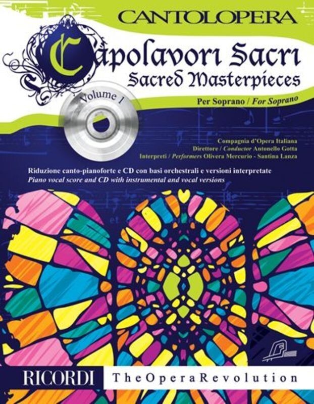 Sacred Masterpieces Soprano Vol 1 Book/CD Book