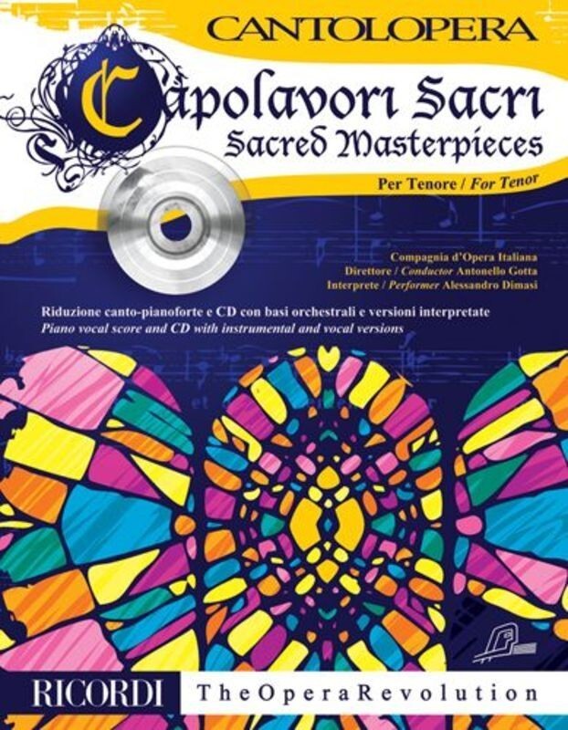 Sacred Masterpieces Tenor Vol 1 Book/CD Book