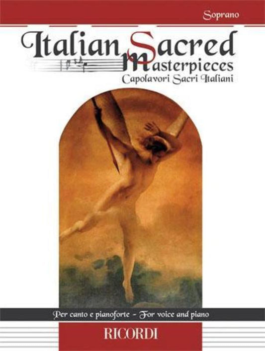 Italian Sacred Masterpieces Soprano And Piano Book