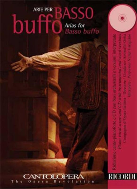 Arias For Basso Buffo Cantolopera Book/CD Book