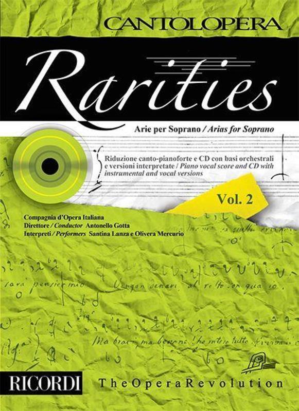 Rarities - Arias Ofr Soprano Vol 2 (Softcover Book/CD)