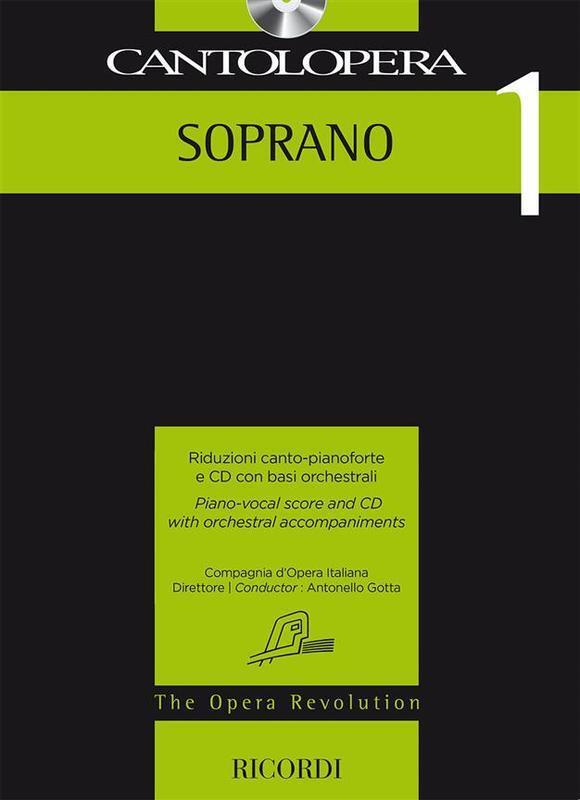 Cantolopera Soprano 1 Softcover Book/CD