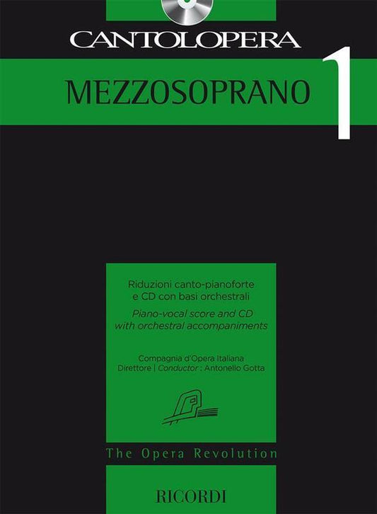 Cantolopera Mezzo Soprano 1 Softcover Book/CD