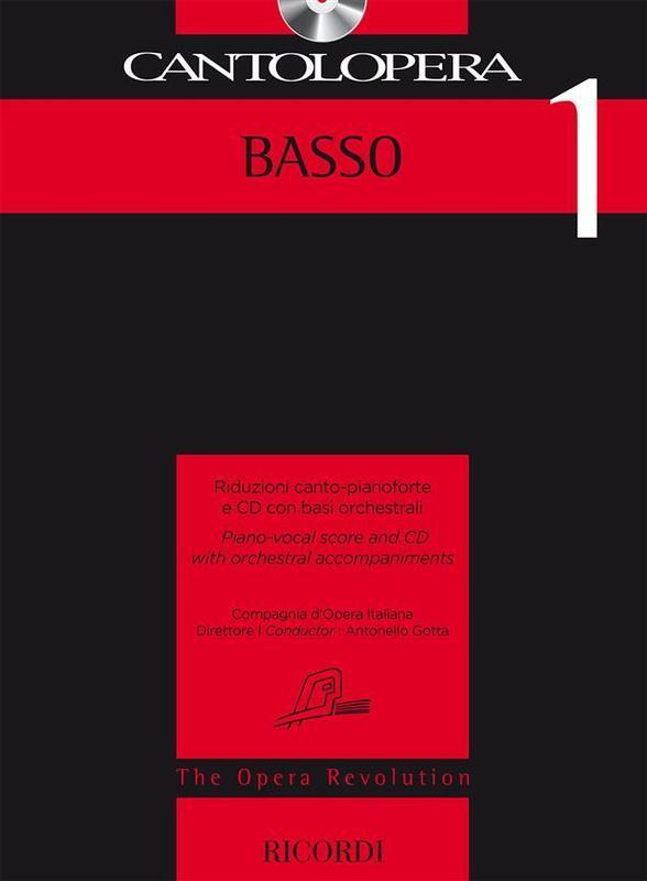 Cantolopera Bass 1 Softcover Book/CD