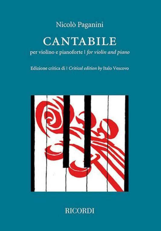 Paganini - Cantabile Violin/Piano (Softcover Book)