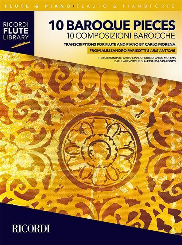 10 Baroque Pieces Flute/Piano Book